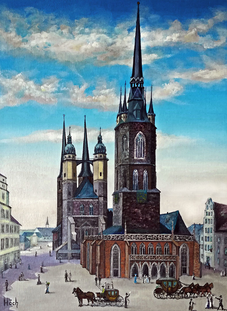 Historischer Marktplatz 30x40